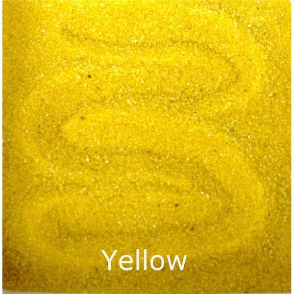Scenic Sand Scenic Sand 514-34 25 lbs Activa Bag of Bulk Colored Sand; Yellow 514-34 - main